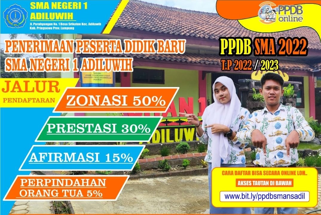 PPDB SMA NEGERI 1 ADILUWIH TAHUN AJARAN 2022/2023